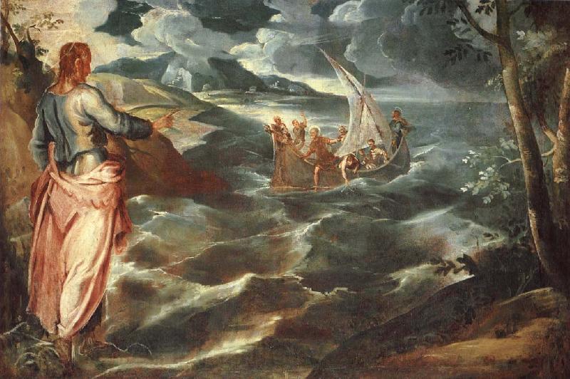 TIZIANO Vecellio Christ at Galilee sjon Spain oil painting art